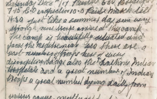 In Marseilles - December 8th, 1917