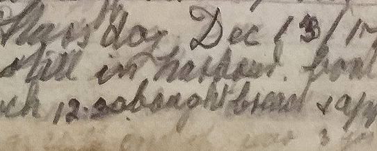 Food Shortages - December 13th, 1917