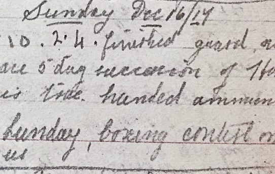 Peace Rumours & the Sabbath - December 16th, 1917