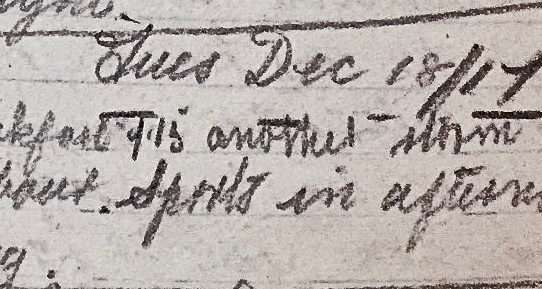 Port from Starboard - December 18th, 1917