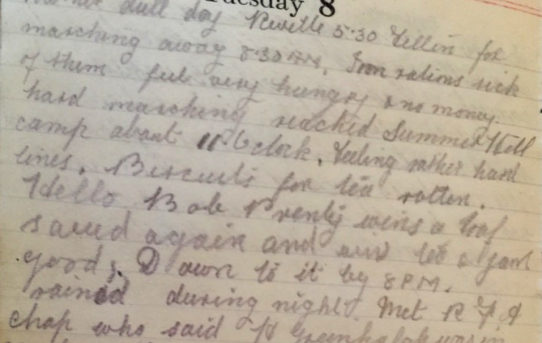 Summer Hill Camp - January 8th, 1918