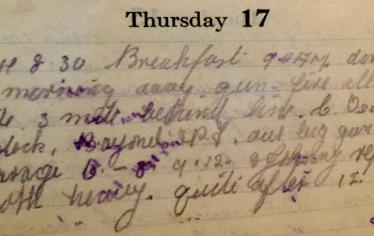 Heavy Artillery - January 17th, 1918