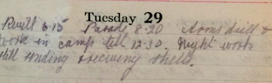 Skirmishes & Malaria - January 29th, 1918