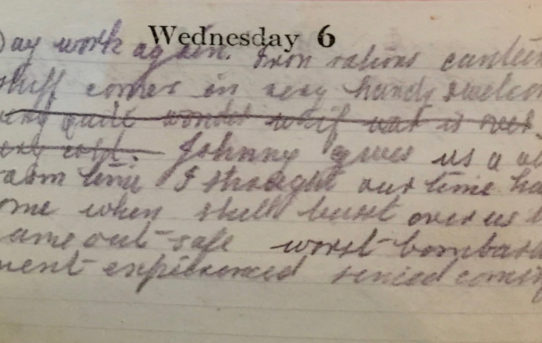 Iron Rations & Shell Bursts - February 6th, 1918