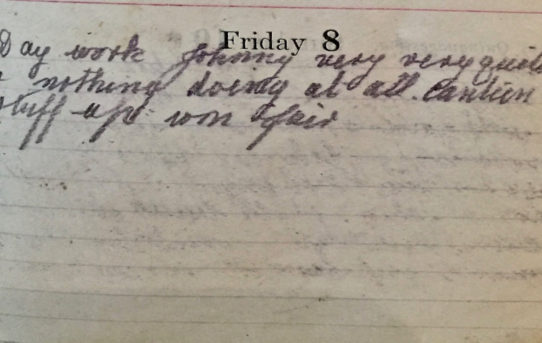 Logistics - February 8th, 1918