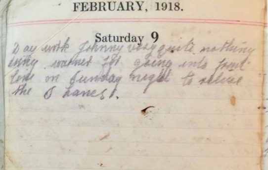Kara-George - February 9th, 1918
