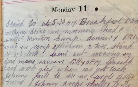 Wiring Party - February 11th, 1918