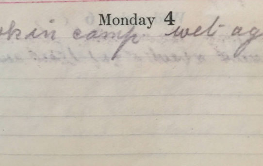 Kit inspection - March 4th, 1918