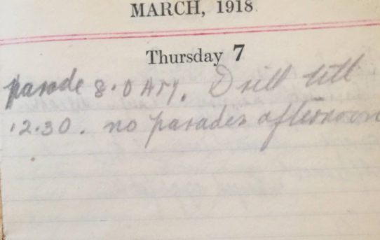 Battalion Training - March 7th, 1918