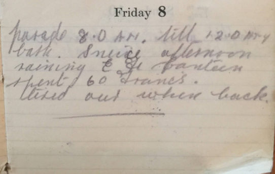 Morale & the Canteen - March 8th, 1918