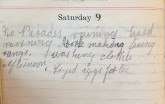 Firing Range & Washing - March 9th, 1918