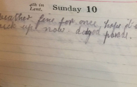 Religion & War - March 10th, 1918