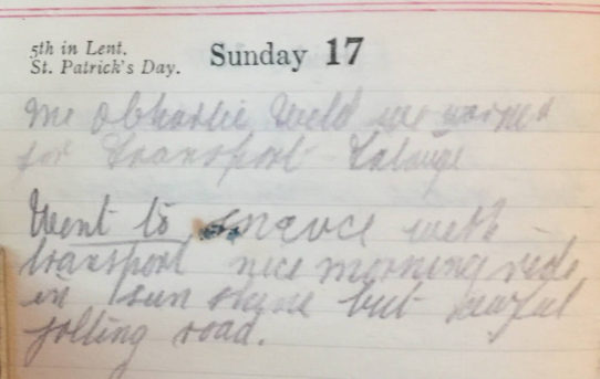 Transport & Brass - March 17th, 1918