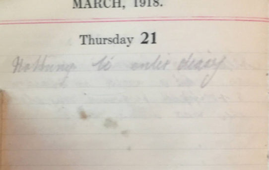 Spring Offensive -March 21st, 1918