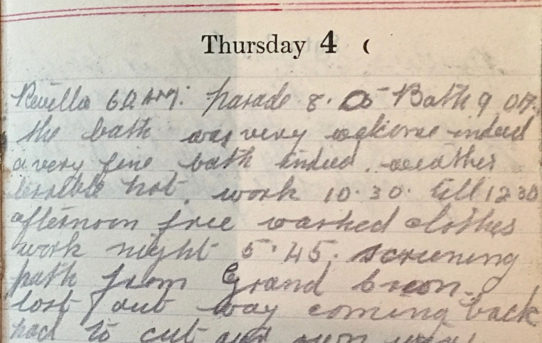 Screening Path - April 4th, 1918