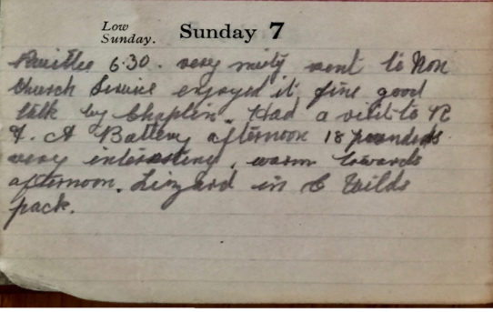 Guns and Gospels - April 7th, 1918