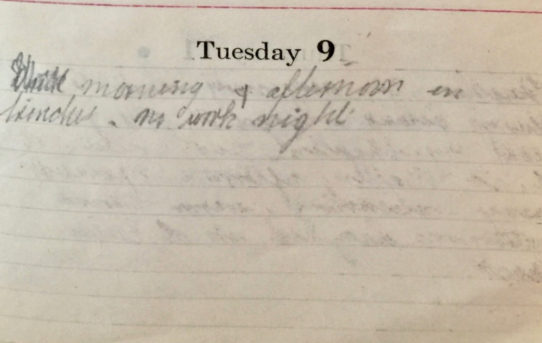 Shot Firing & Scouts - April 9th, 1918