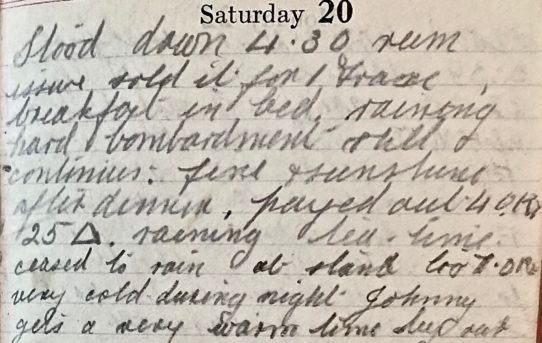 Revolvers & Artillery - April 20th, 1918