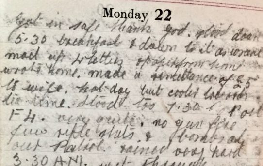 Stretchers for Johnny - April 22nd , 1918