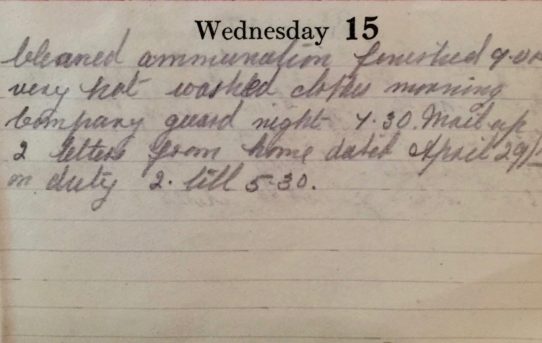 Company Guard - May 15th, 1918