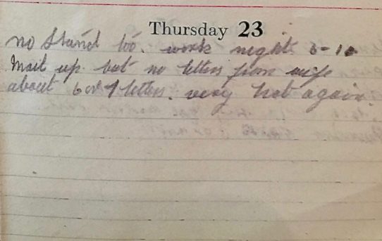 Summer Work - May 23rd, 1918