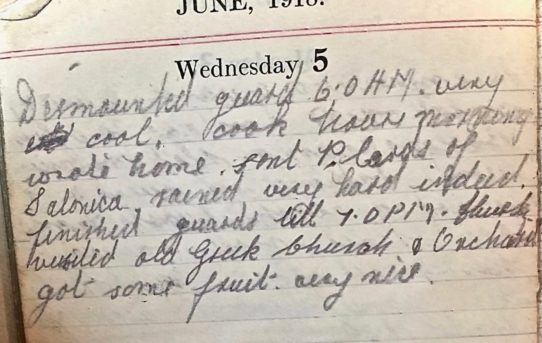 La Marraine Camp - June 5th, 1918