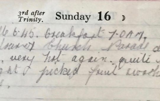 Church Parade - June 16th, 1918