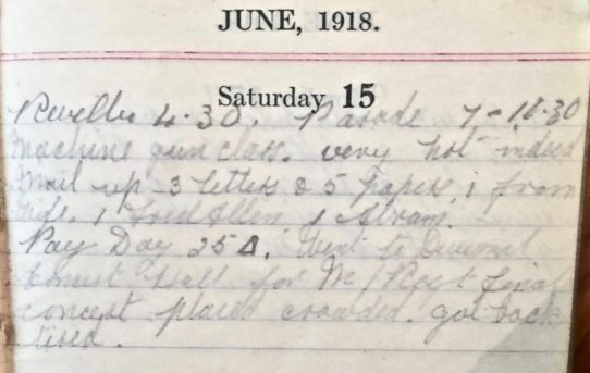 War Art & Poetry - June 15th, 1918
