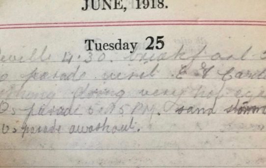 Sandstorm - June 25th, 1918