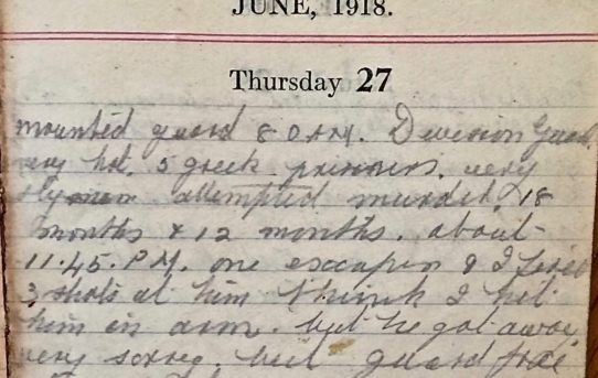 Prisoners - June 27th, 1918