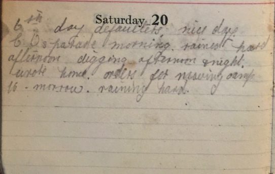 Crucifixion Post Script - July 20th, 1918