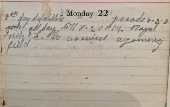 199th Brigade - July 22nd, 1918