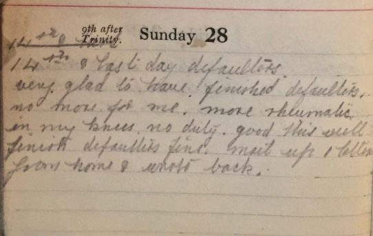 Officer Hierarchy - July 28th, 1918