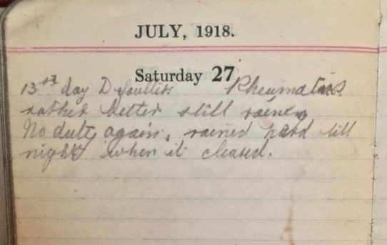 Skirmish Training - July 27th, 1918