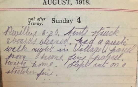 Special Reserve - August 4th, 1918