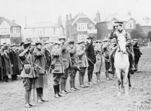THE BRITISH ARMY ON THE HOME FRONT, 1914-1918