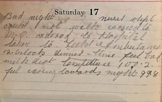 Field Ambulance - August 17th, 1918