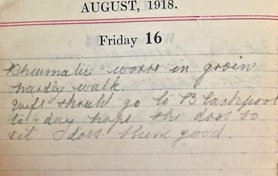 Blackpool Holidays - August 16th, 1918