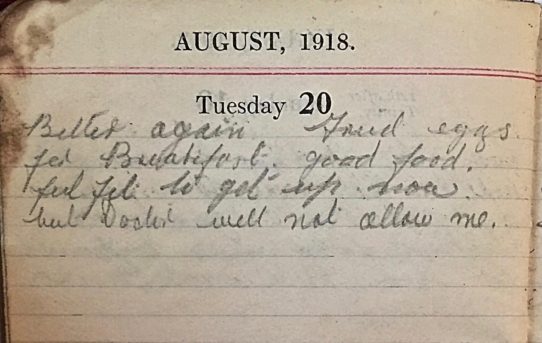 RAMC - August 20th, 1918