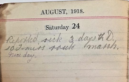 The 9th Battalion - August 24th, 1918