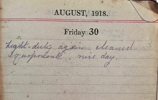Officers - August 30th, 1918