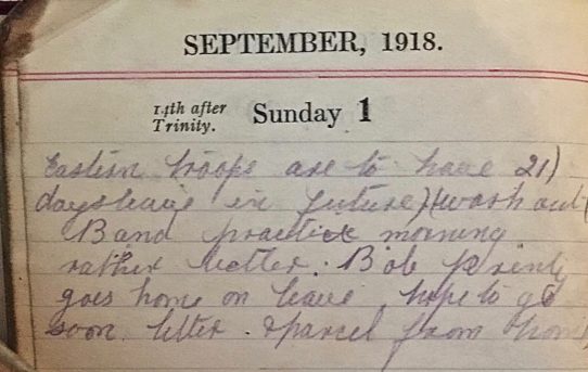 Band Practice - September 1st, 1918