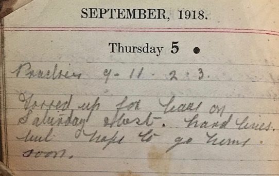 Rifle Grenadiers - September 5th, 1918