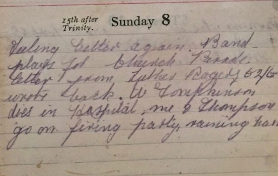 Stout - September 8th, 1918