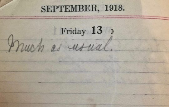 Light Trench Mortar Battery - September 13th, 1918