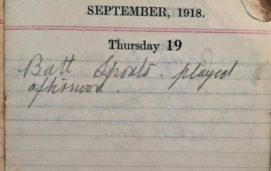 Salonika Update - September 19th, 1918