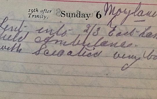 Field Ambulance - October 6th, 1918