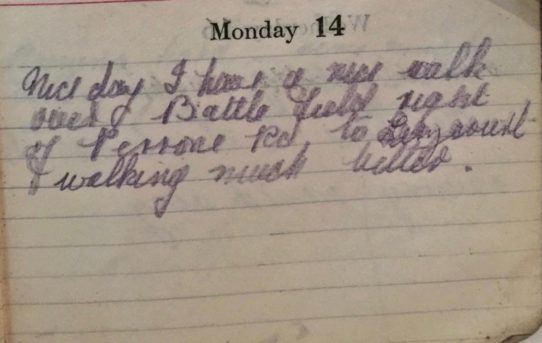 Battlefield Walk - October 14th, 1918