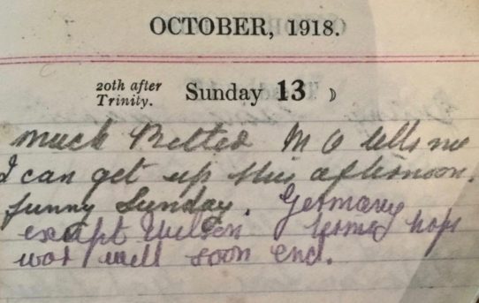 Rumours of Peace - October 13th, 1918