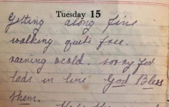 Advanced Dressing Station - October 15th, 1918
